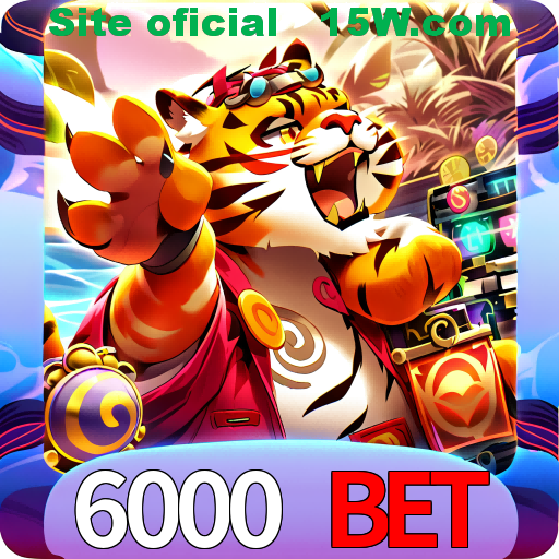 Imagem promocional da 6000 Bet mostrando a plataforma e suas vantagens
